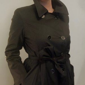 Black Trench Coat - Made in Poland